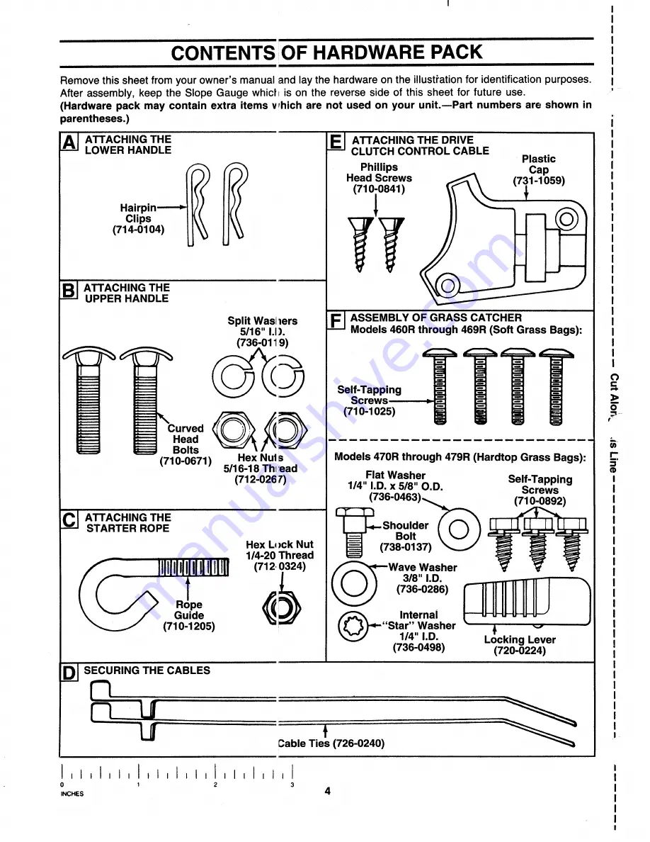 MTD 122-460R000 Owner'S Manual Download Page 4