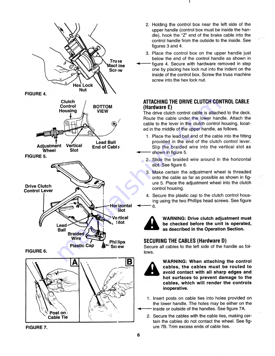 MTD 122-460R000 Owner'S Manual Download Page 6