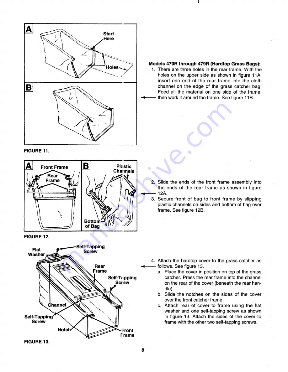 MTD 122-460R000 Owner'S Manual Download Page 8