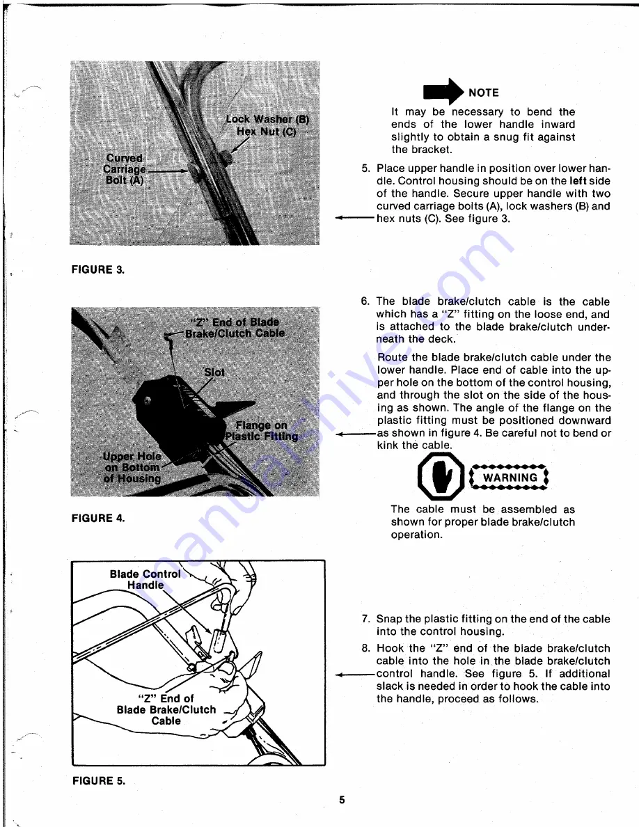 MTD 124-374-000 Owner'S Manual Download Page 5