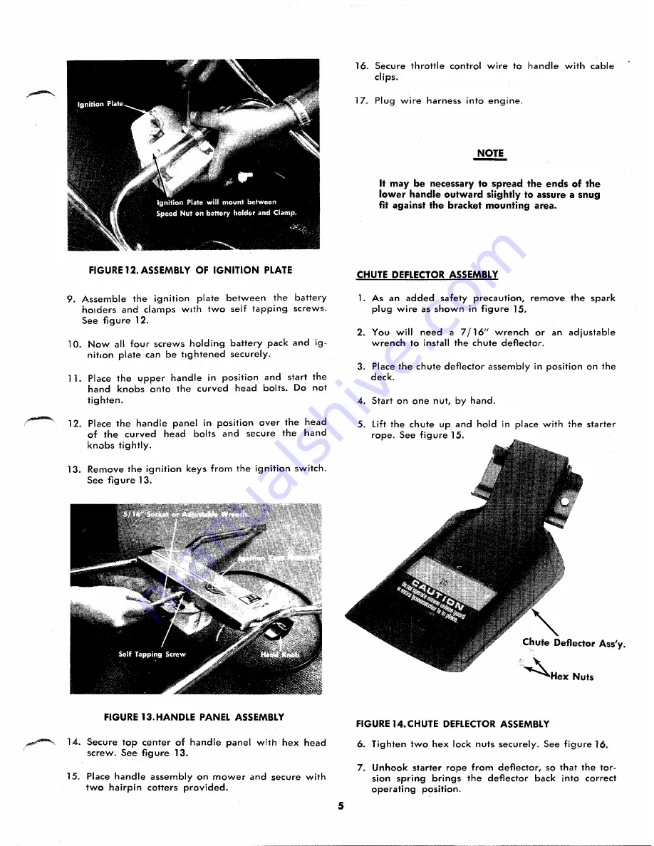 MTD 124-690A Owner'S Operating Service Instruction Manual Download Page 5