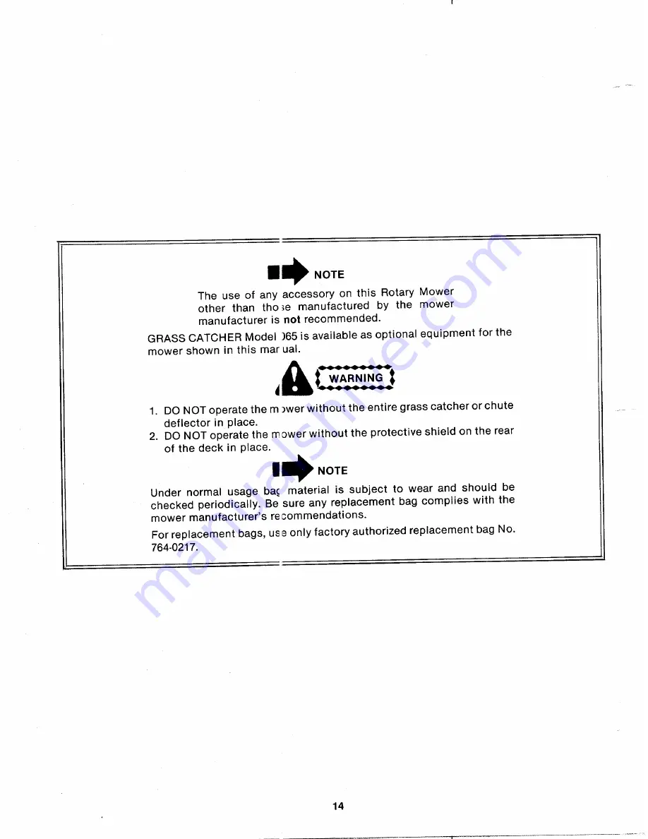 MTD 125-260-000 Owner'S Manual Download Page 14