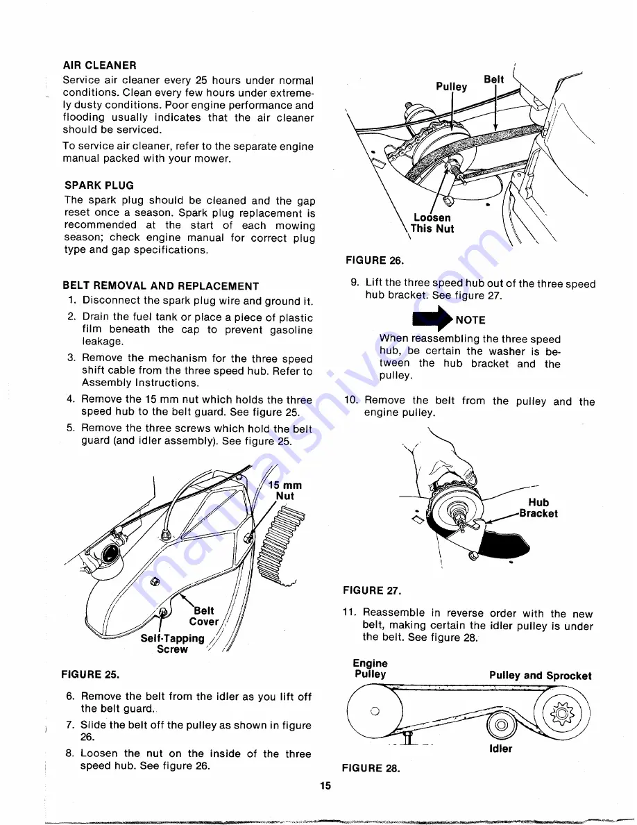 MTD 125-365-000 Owner'S Manual Download Page 15