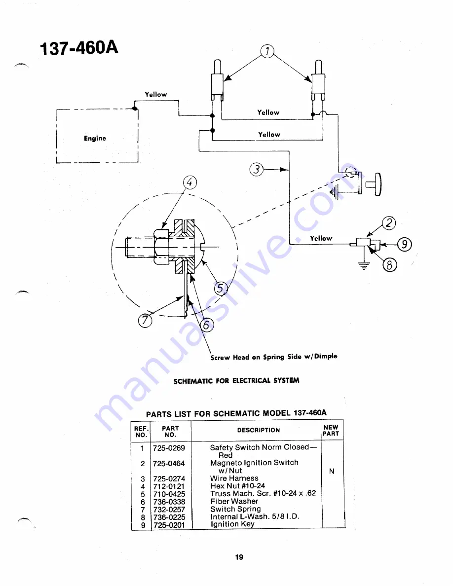 MTD 137-460-300 Скачать руководство пользователя страница 19