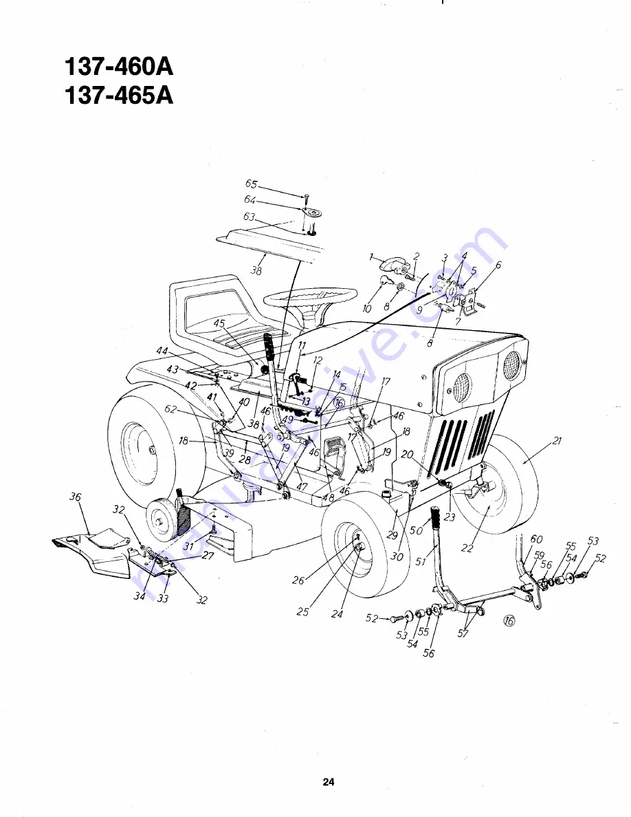 MTD 137-460-300 Скачать руководство пользователя страница 24