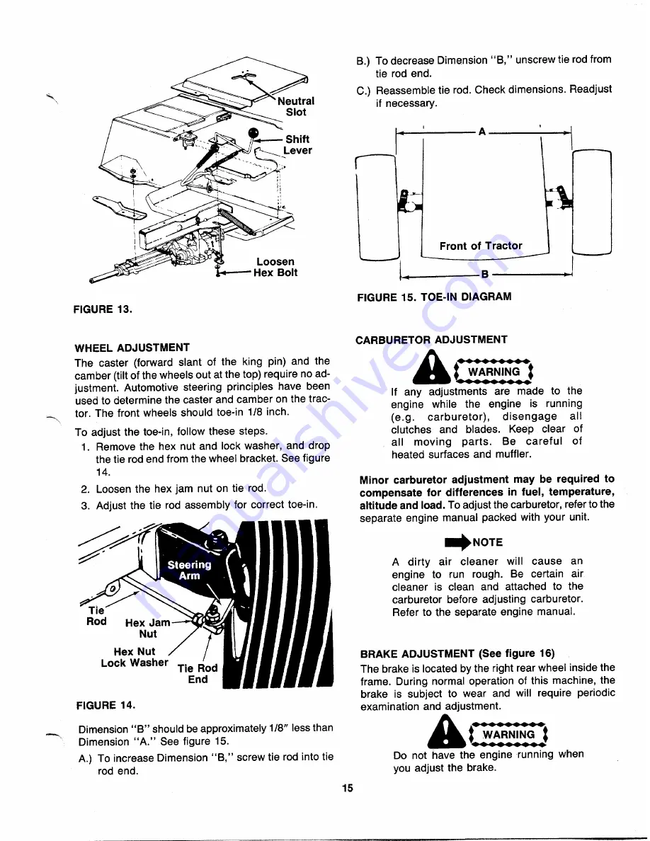 MTD 139-530-000 Owner'S Manual Download Page 15