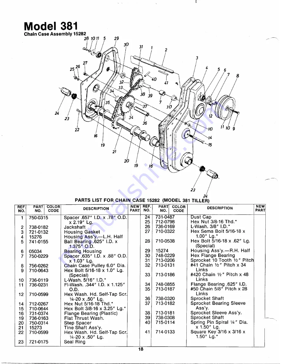 MTD 213-381A Скачать руководство пользователя страница 18