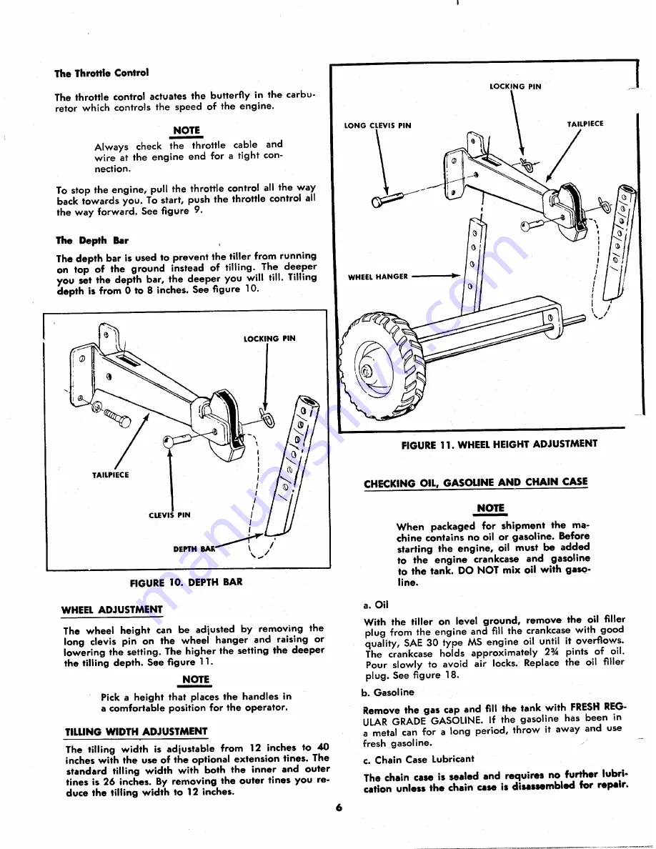 MTD 215-390A Owner'S Operating Service Instruction Manual Download Page 6