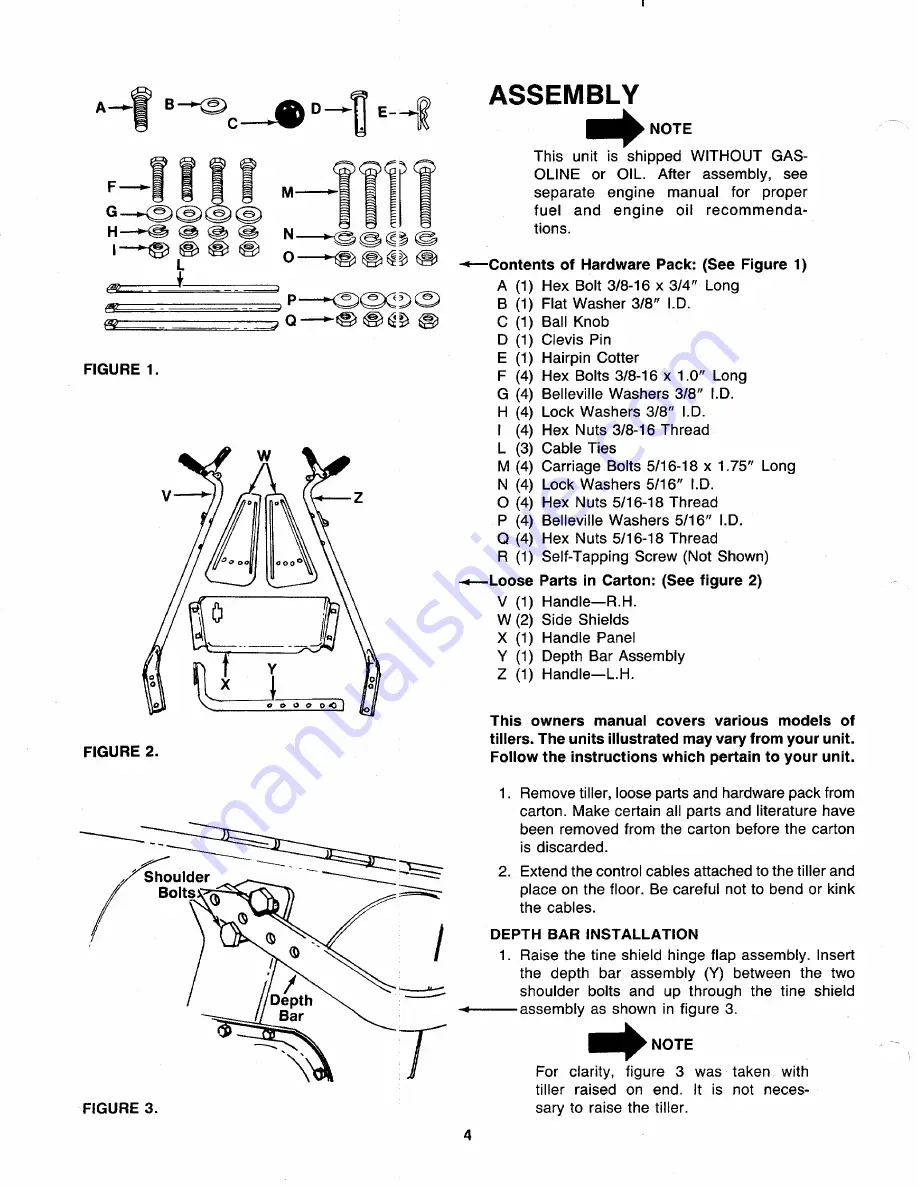 MTD 216-402-000 Owner'S Manual Download Page 4