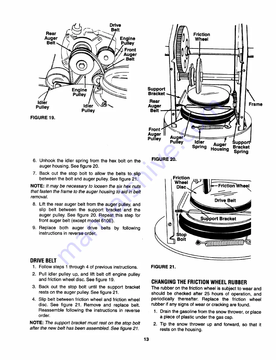 MTD 317E610E000 Owner'S Manual Download Page 13