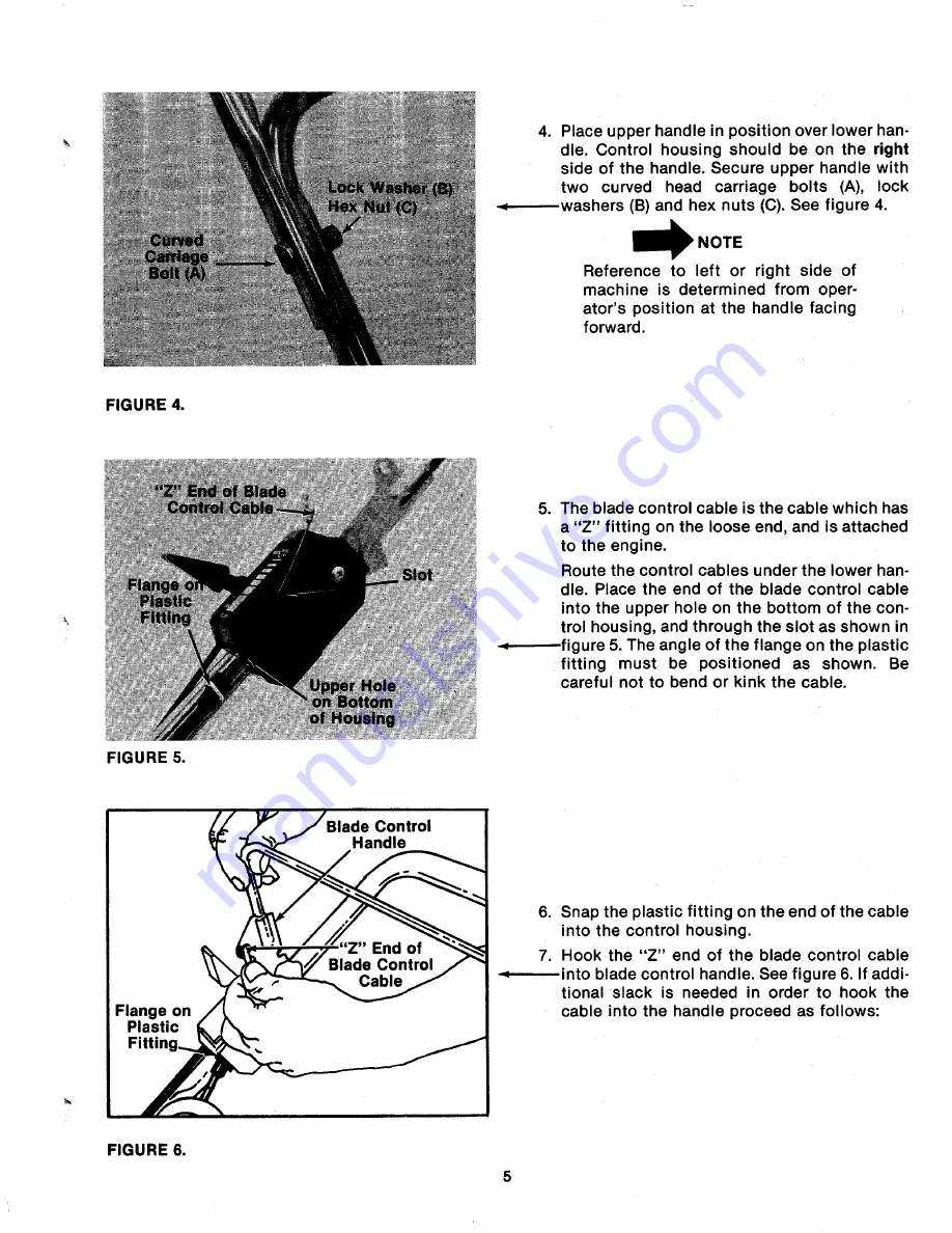 MTD 82-0632 Owner'S Manual Download Page 5