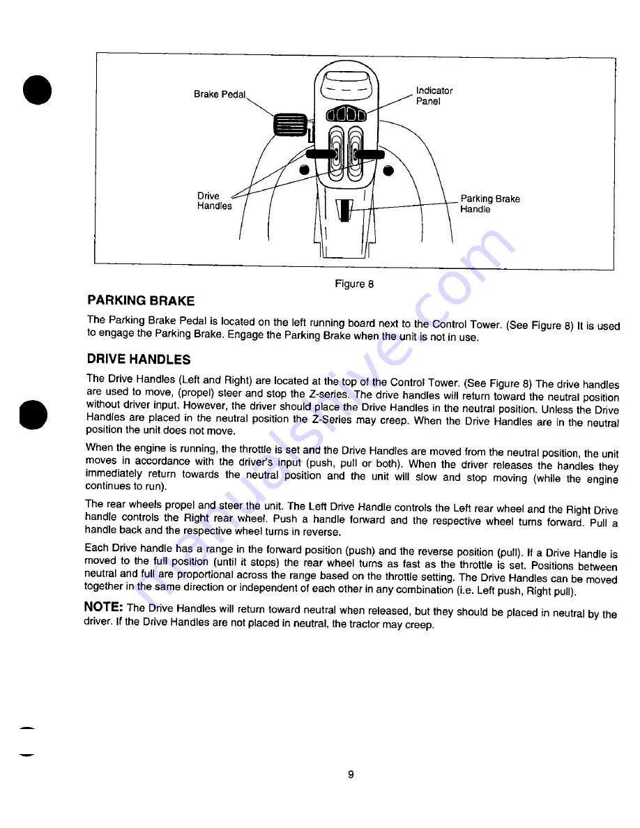 MTD Cub Cadet Z-42 Owner'S Manual Download Page 9