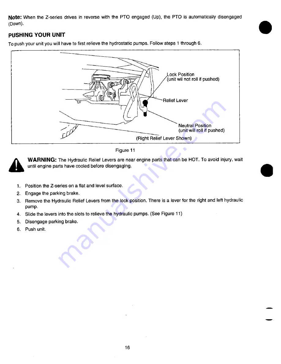 MTD Cub Cadet Z-42 Owner'S Manual Download Page 16