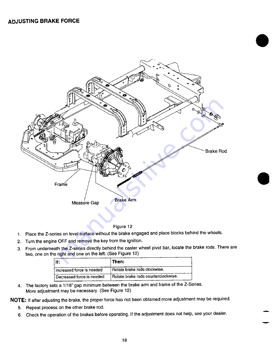 MTD Cub Cadet Z-42 Owner'S Manual Download Page 18