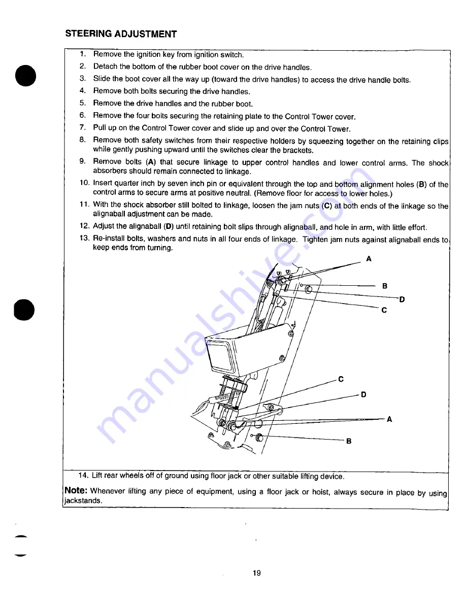 MTD Cub Cadet Z-42 Owner'S Manual Download Page 19