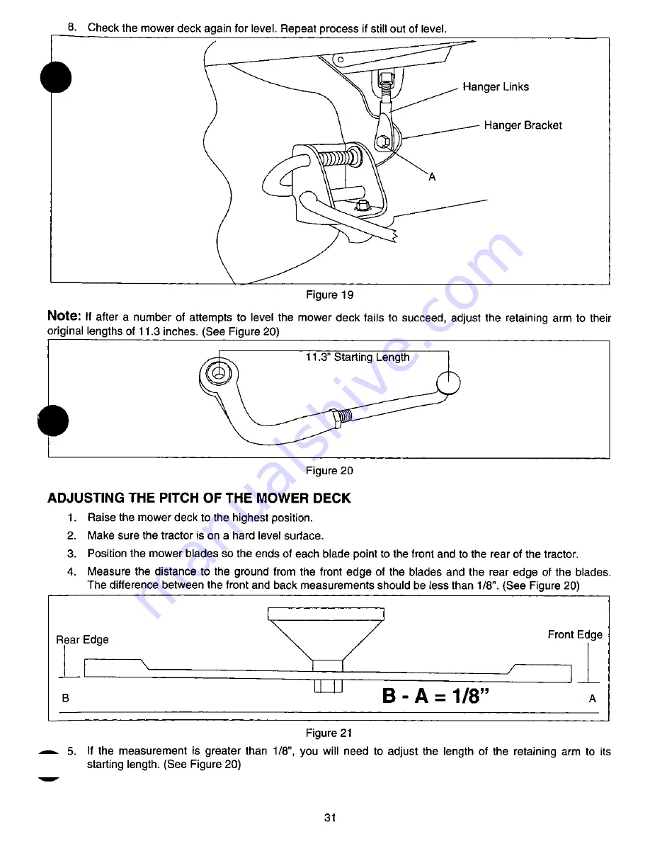 MTD Cub Cadet Z-42 Owner'S Manual Download Page 31