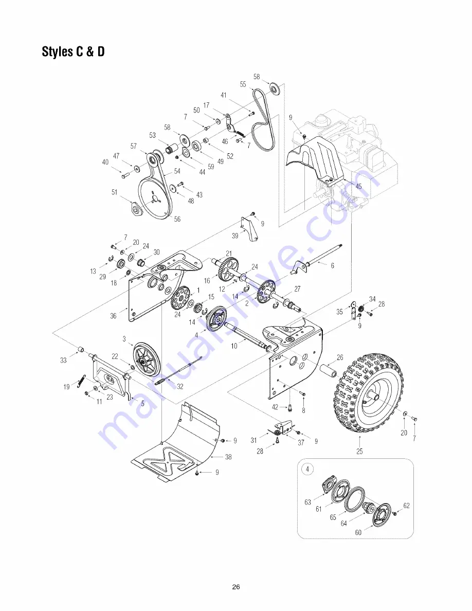 MTD Styles Operator'S Manual Download Page 26