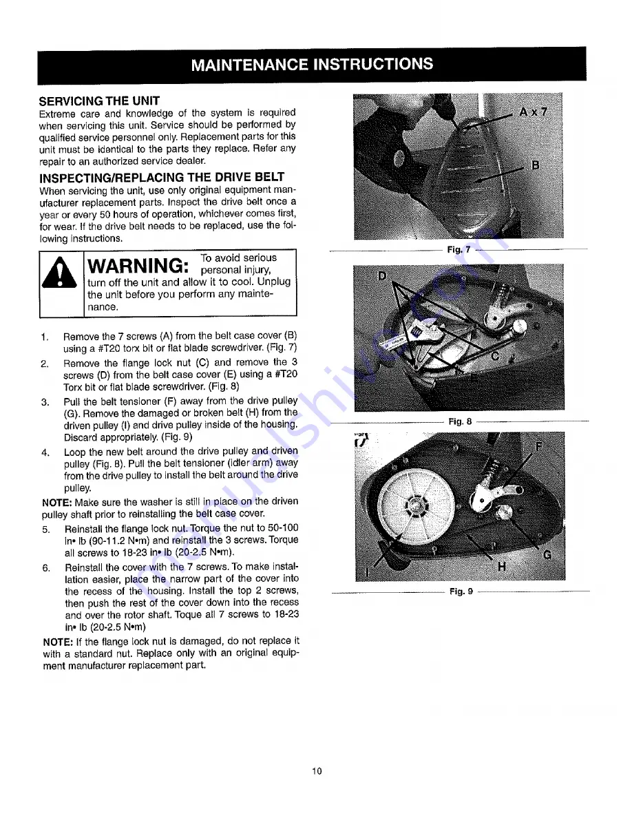 MTD Yard Machines 31A-020-900 Скачать руководство пользователя страница 11