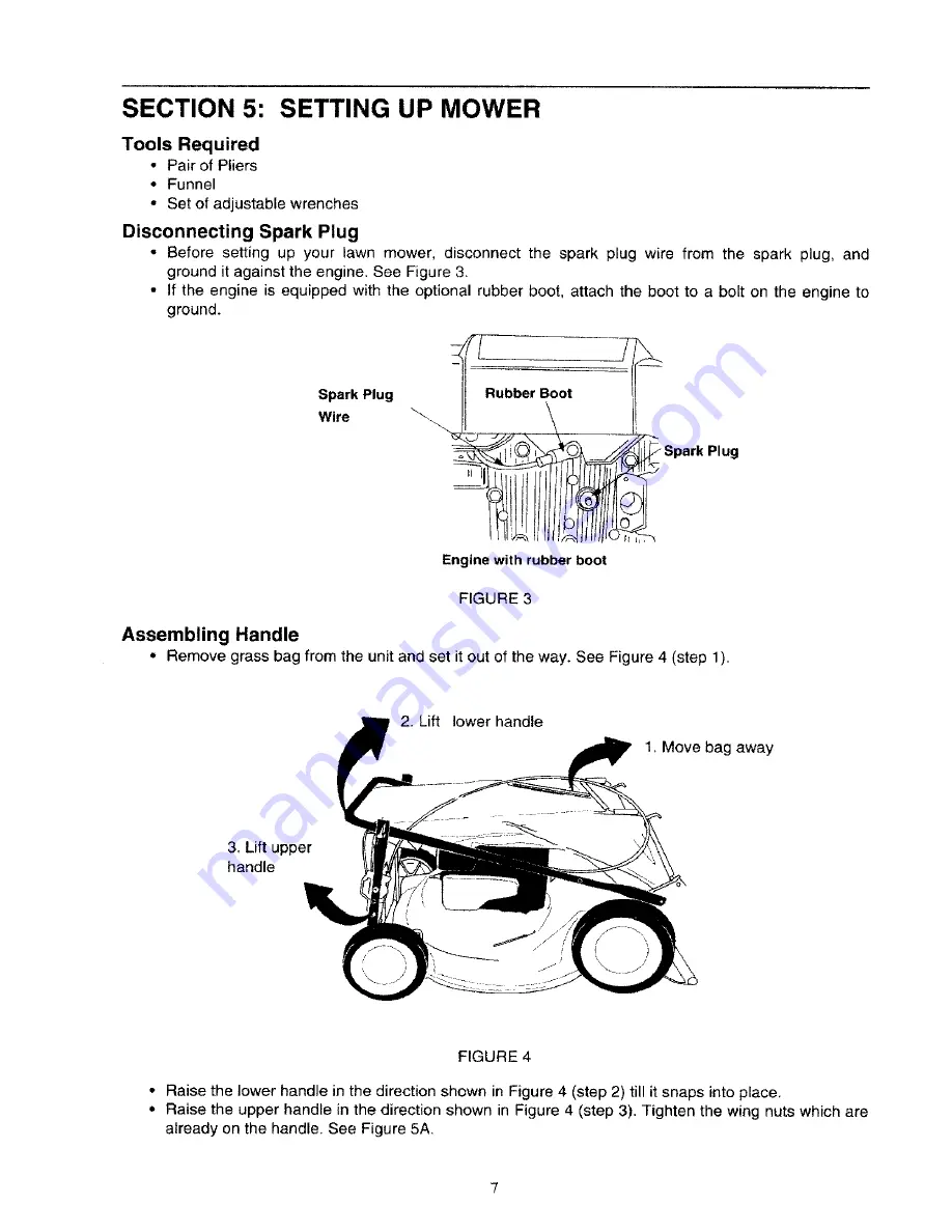 MTD Yard-Man 12A-559K401 Operator'S Manual Download Page 7