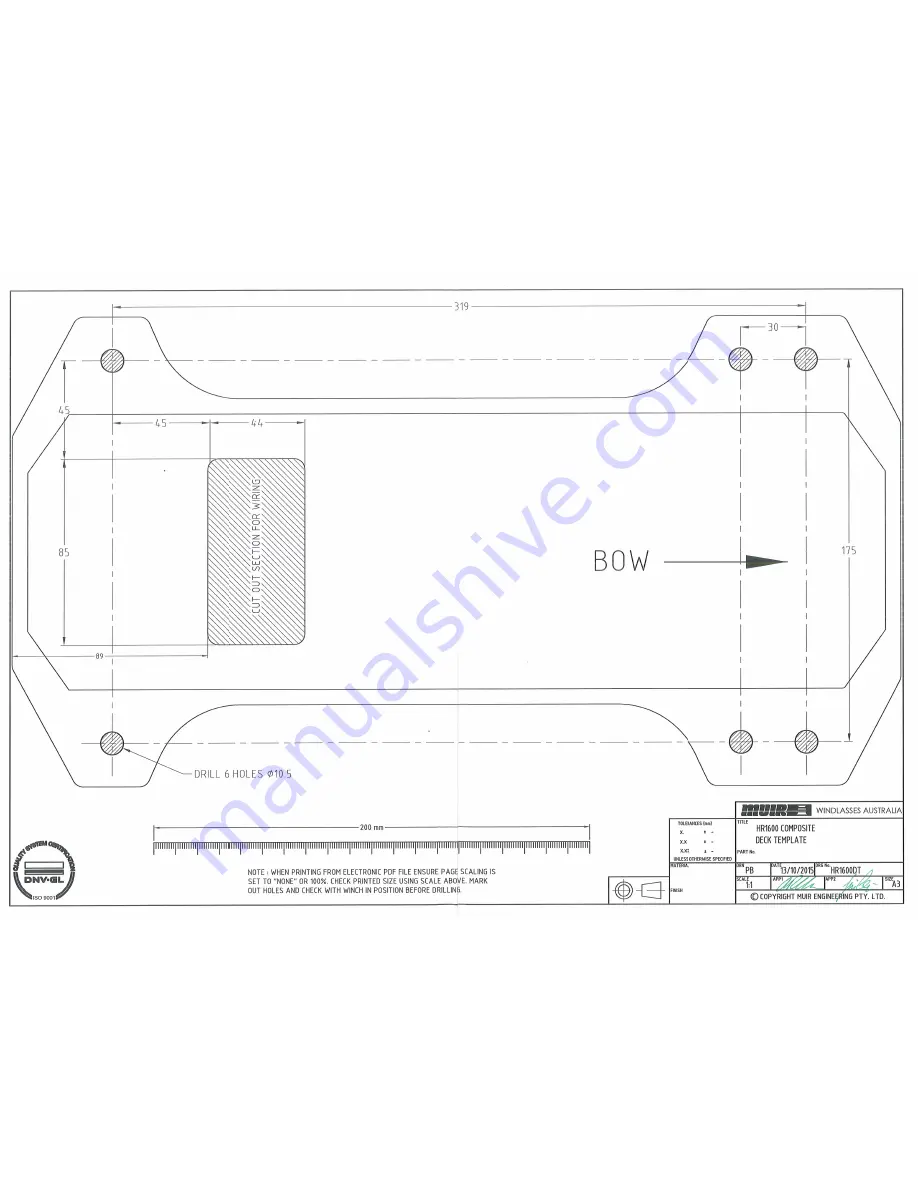 Muir HR1600 Cougar User Manual Download Page 16