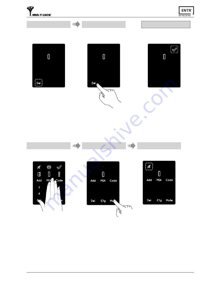 Mul-t-lock Entr User Manual Download Page 17