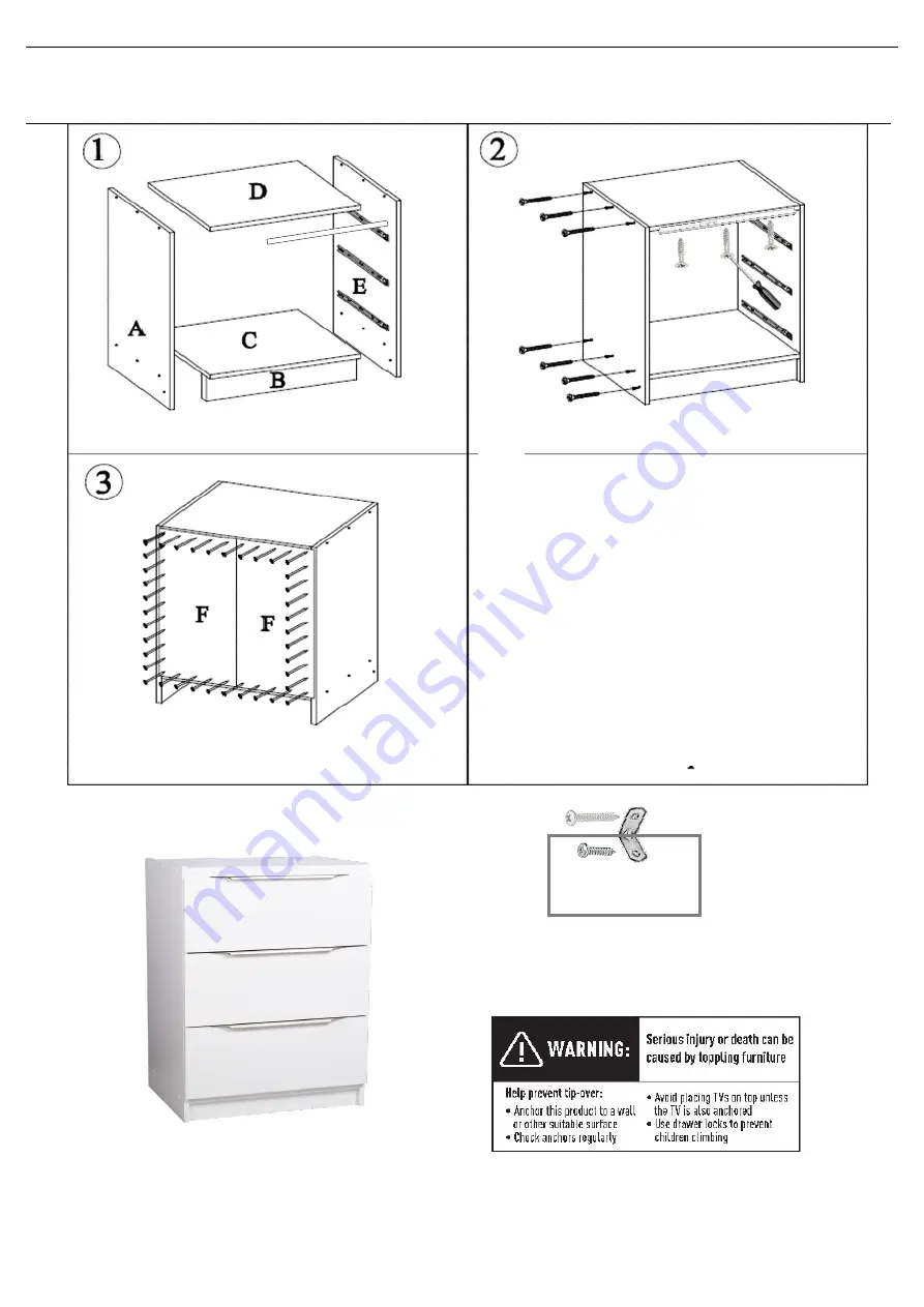 Multistore COMPACT MAXI-400J3 Assembly Instructions Manual Download Page 3