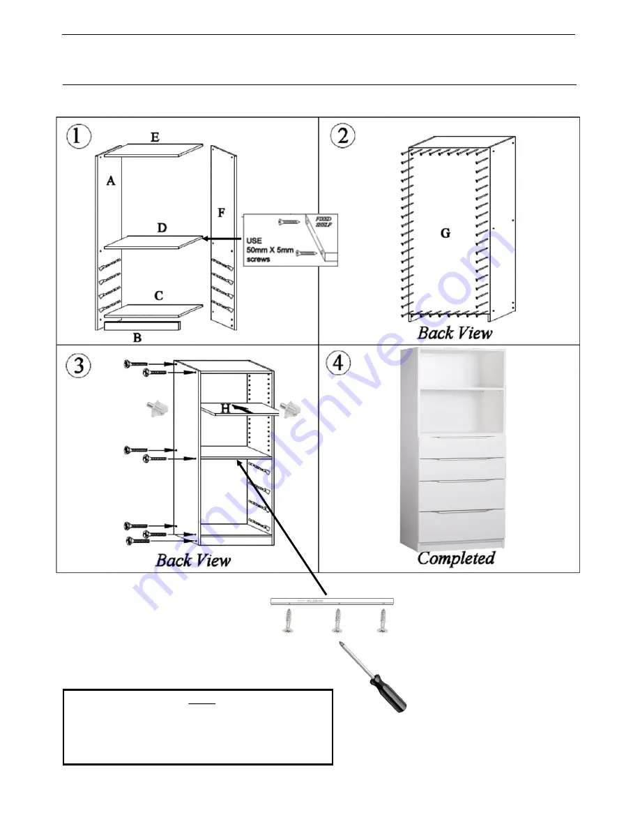 Multistore MAXI ULTRA-315C Assembly Instruction Download Page 2