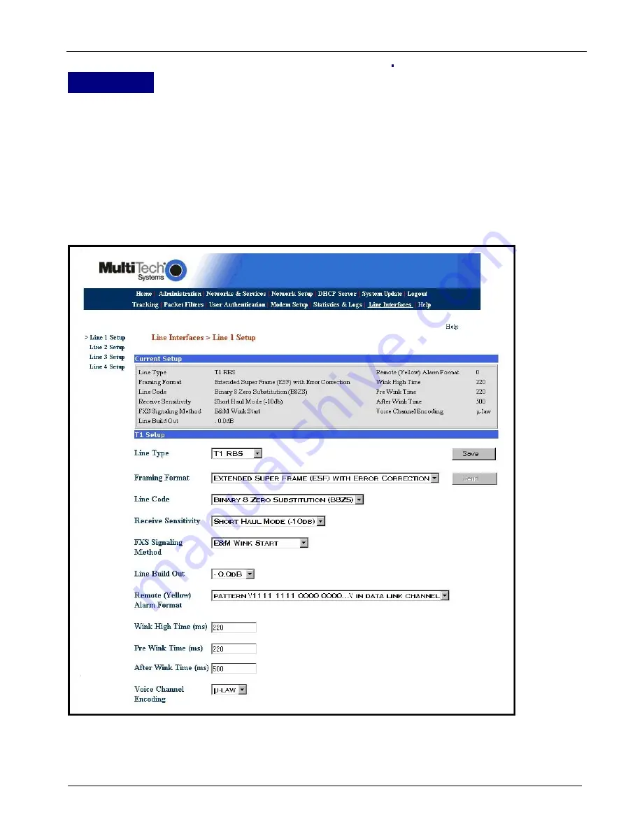 Multitech MultiAccess MULTIACCESS MA30120 User Manual Download Page 119