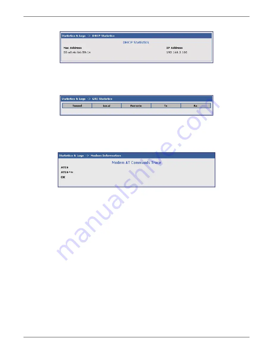 Multitech MultiModem rCell MTCBA-E-EN2 User Manual Download Page 50