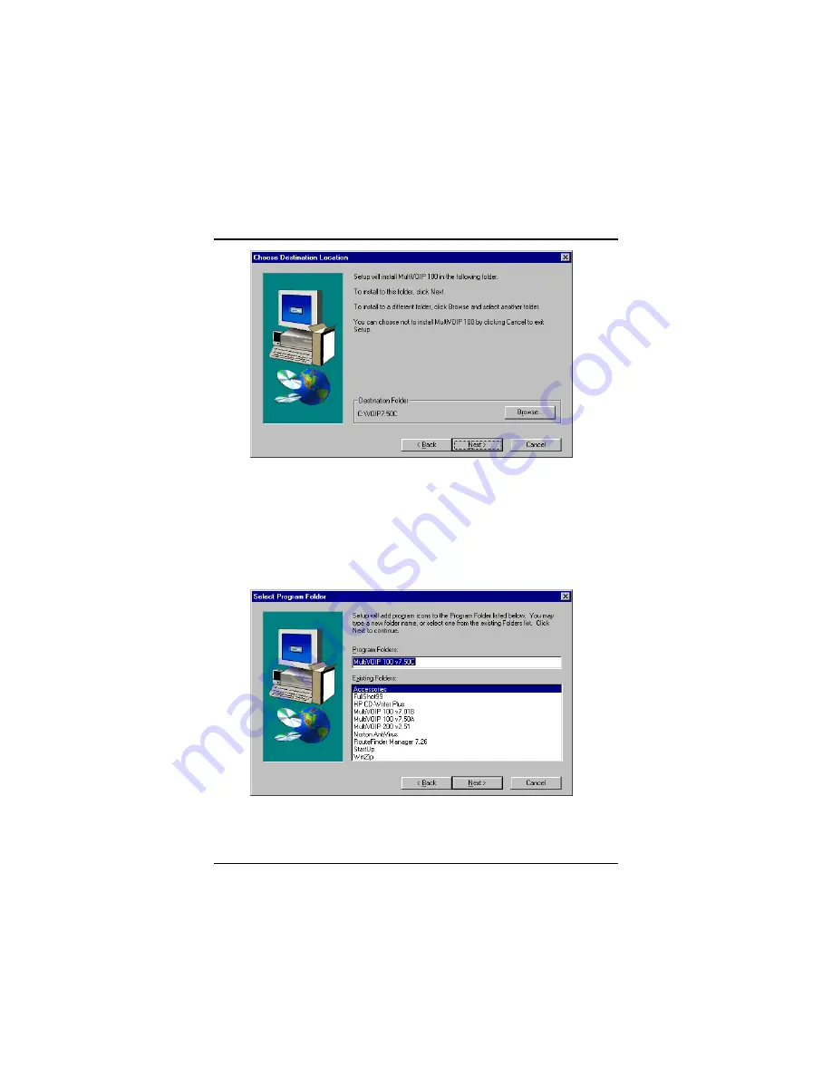 Multitech MultiVOIP 100 MVP120 Quick Start Manual Download Page 13