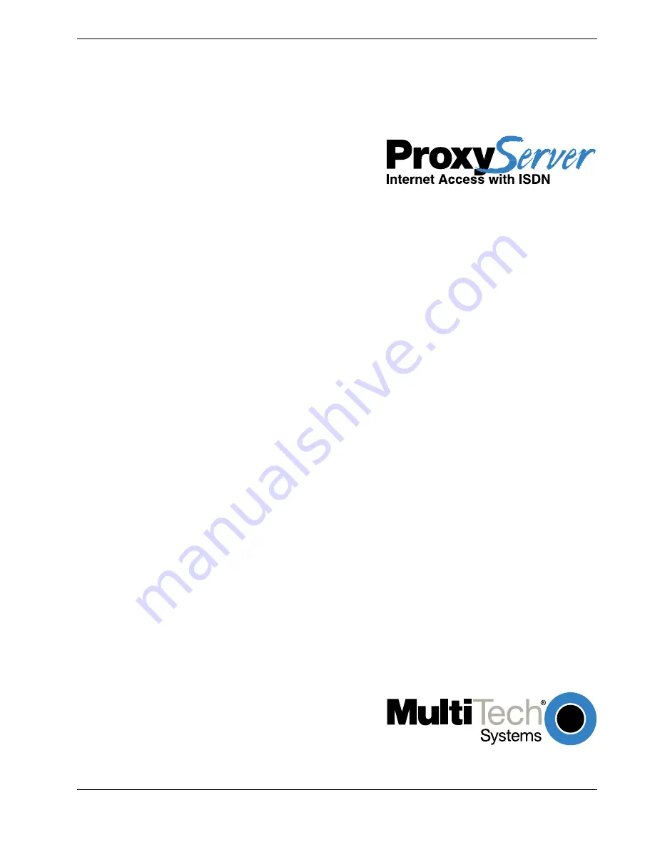 Multitech ProxyServer MTPSR1-202ST User Manual Download Page 81