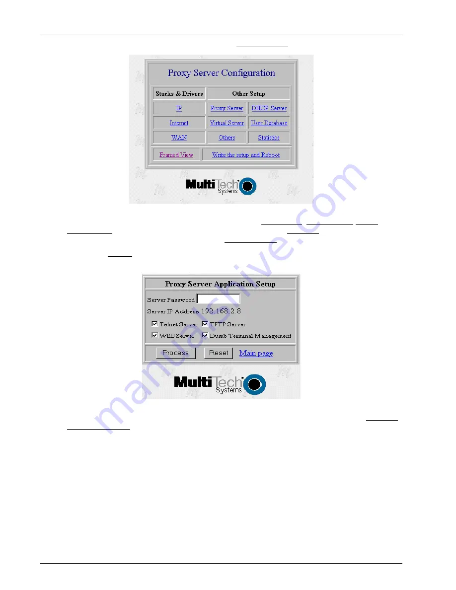 Multitech ProxyServer MTPSR1-202ST Скачать руководство пользователя страница 86