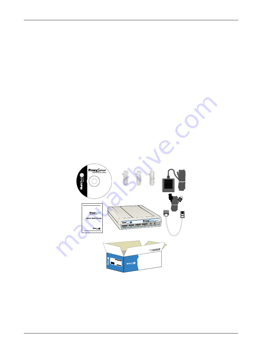 Multitech ProxyServer MTPSR3-200 User Manual Download Page 12