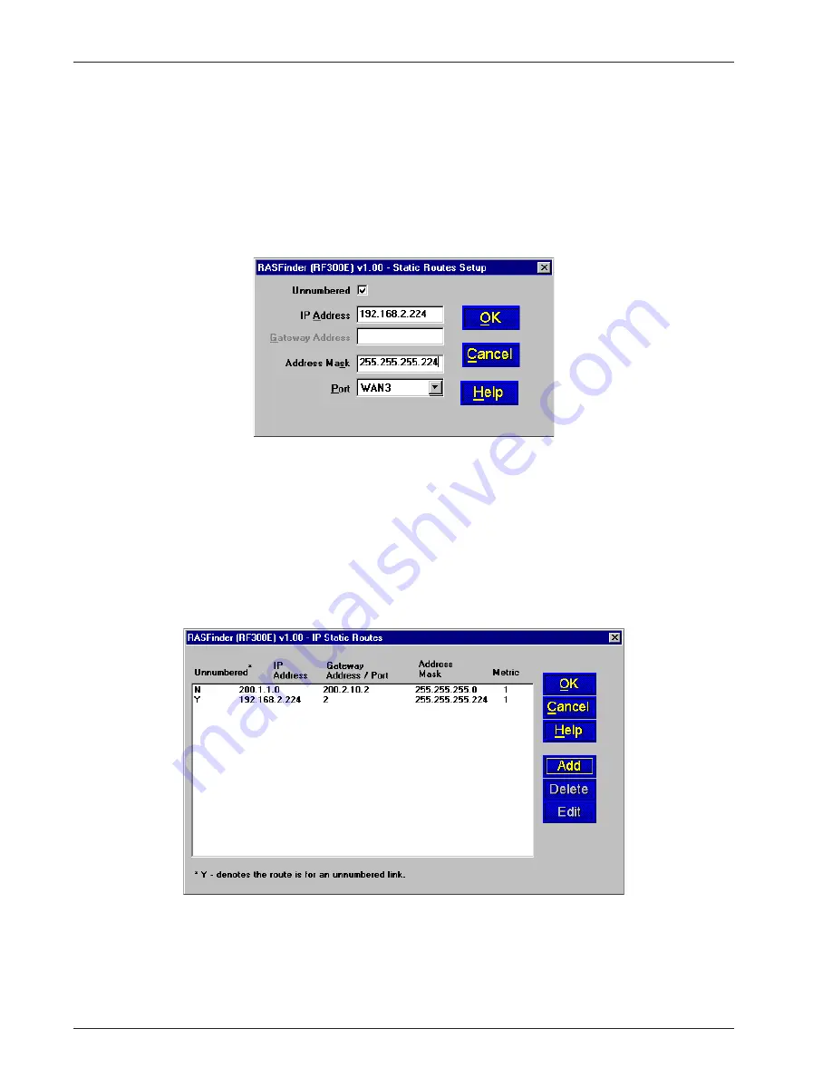 Multitech RASFinder RF300E User Manual Download Page 58