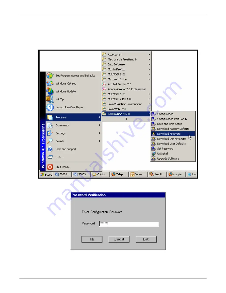 Multitech TalkAnytime TA410 User Manual Download Page 152