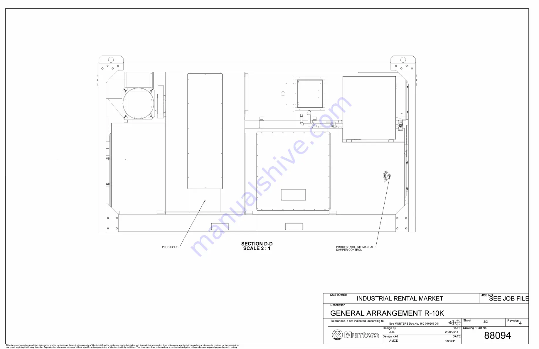 Munters R Series Operating And Maintenance Manual Download Page 69