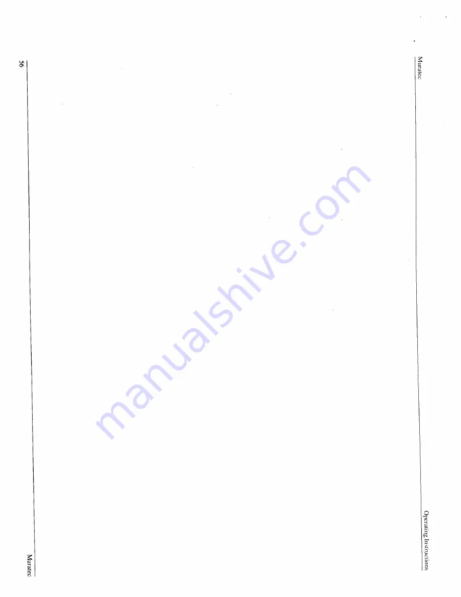 Muratec F-60 Operating Instructions Manual Download Page 58