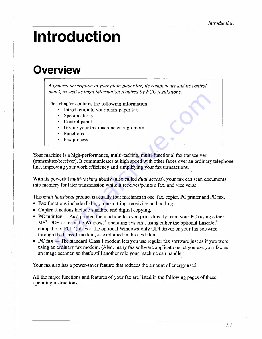 Muratec F-95 Operating Instructions Manual Download Page 6