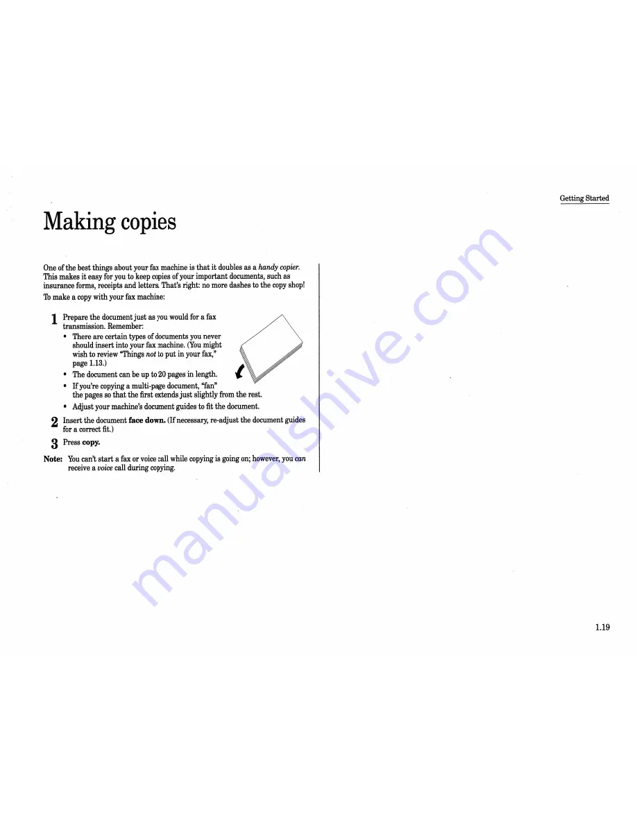 Muratec IMAGEMATE Operating Instructions Manual Download Page 26