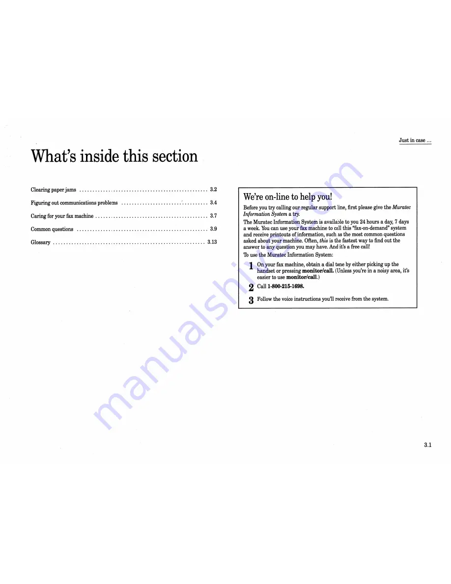 Muratec IMAGEMATE Operating Instructions Manual Download Page 56