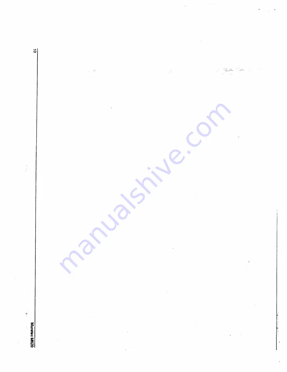 Muratec M-620 Operating Instructions Manual Download Page 12