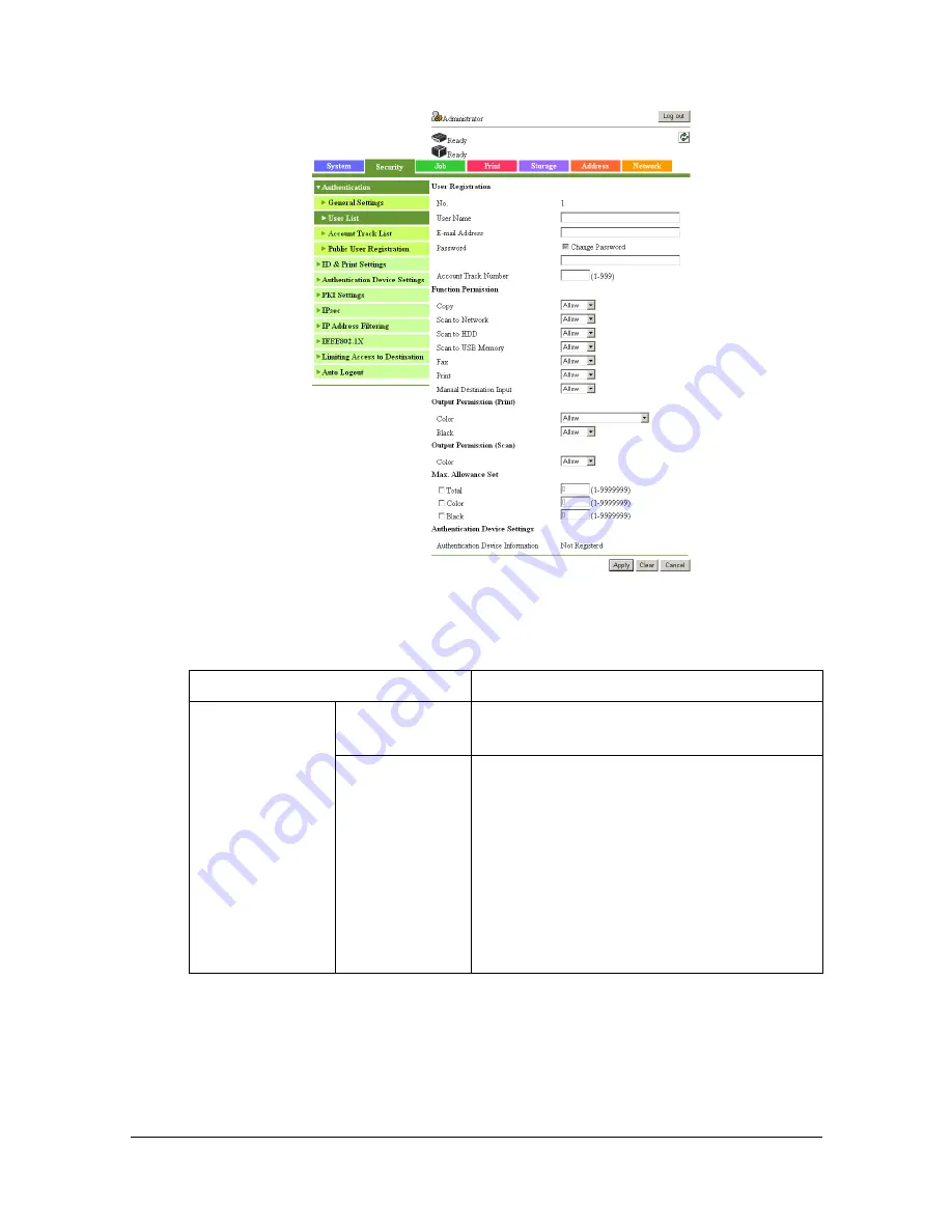 Muratec MFX-C3035 Скачать руководство пользователя страница 313