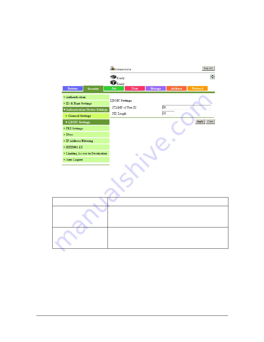 Muratec MFX-C3035 Reference Manual Download Page 326