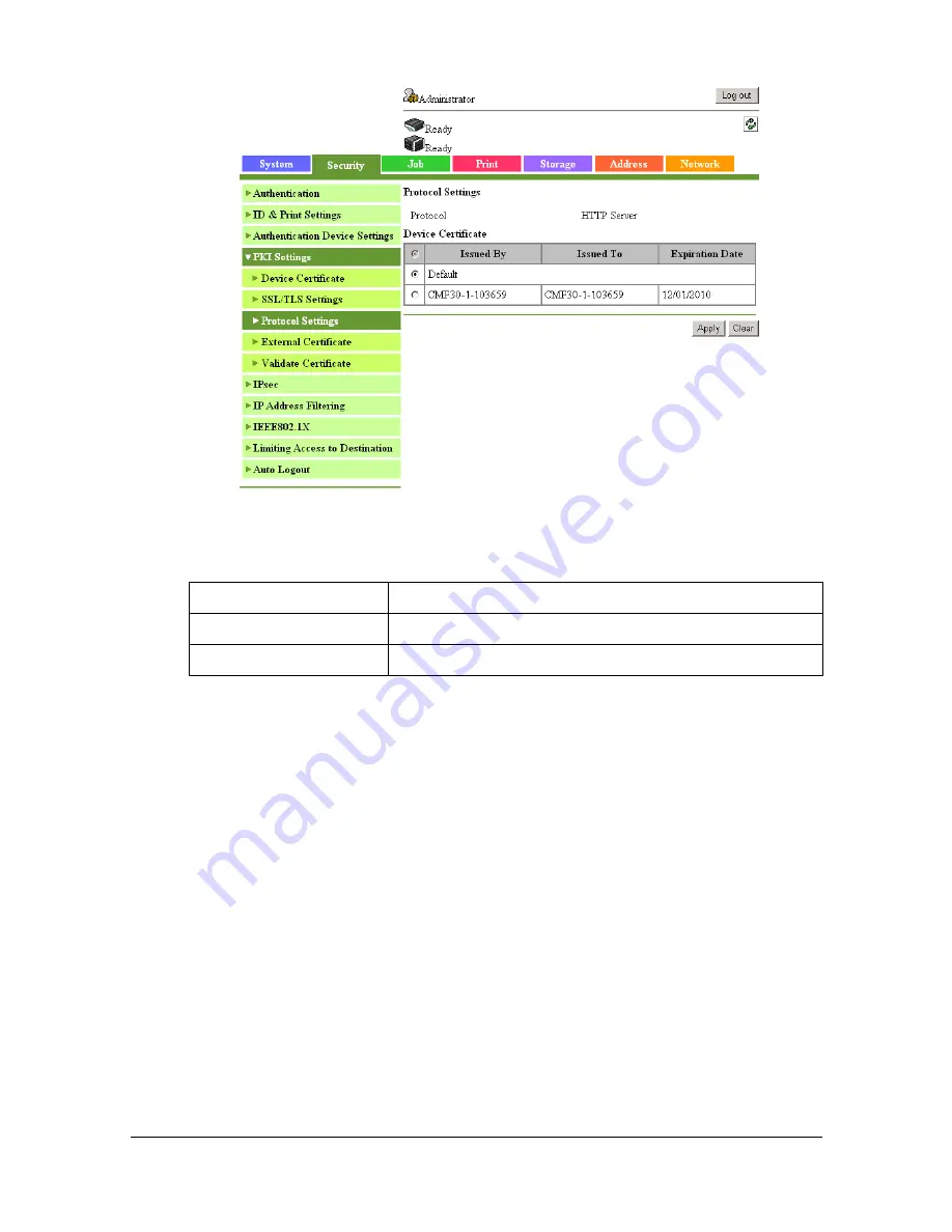 Muratec MFX-C3035 Reference Manual Download Page 338