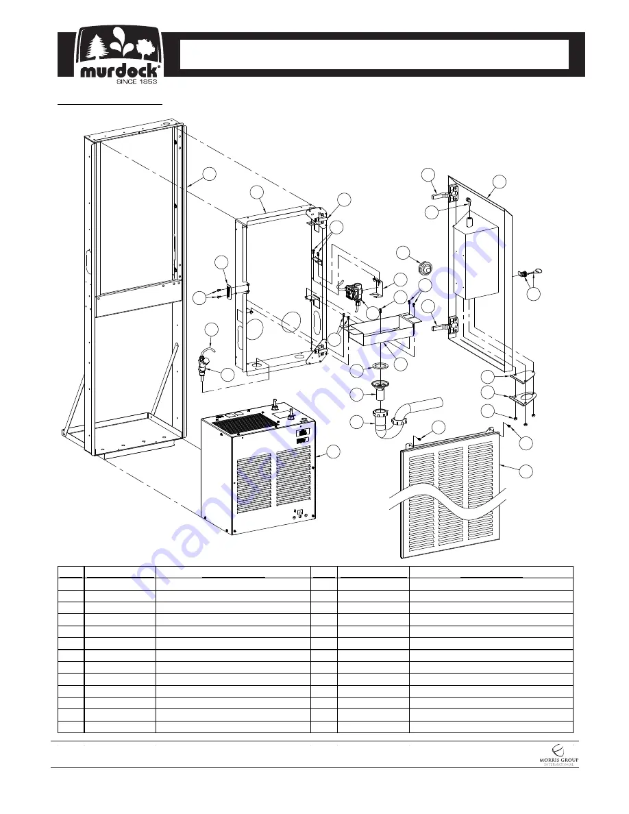 Murdock BF38 Series Installation & Maintenance Instructions Manual Download Page 15