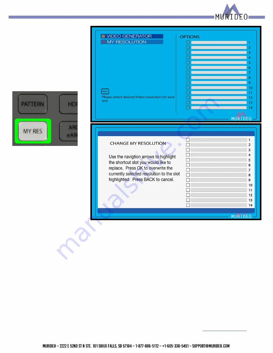 Murideo MU-SEVEN-G-8K Manual Download Page 24