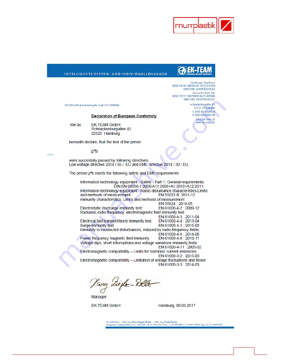 Murrplastik P3B Operating Instructions Manual Download Page 53