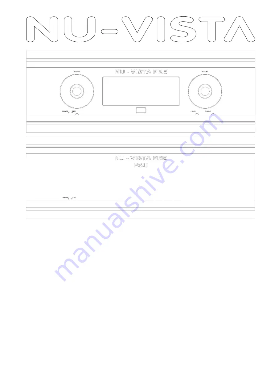 Musical Fidelity NU-VISTA Series Скачать руководство пользователя страница 2