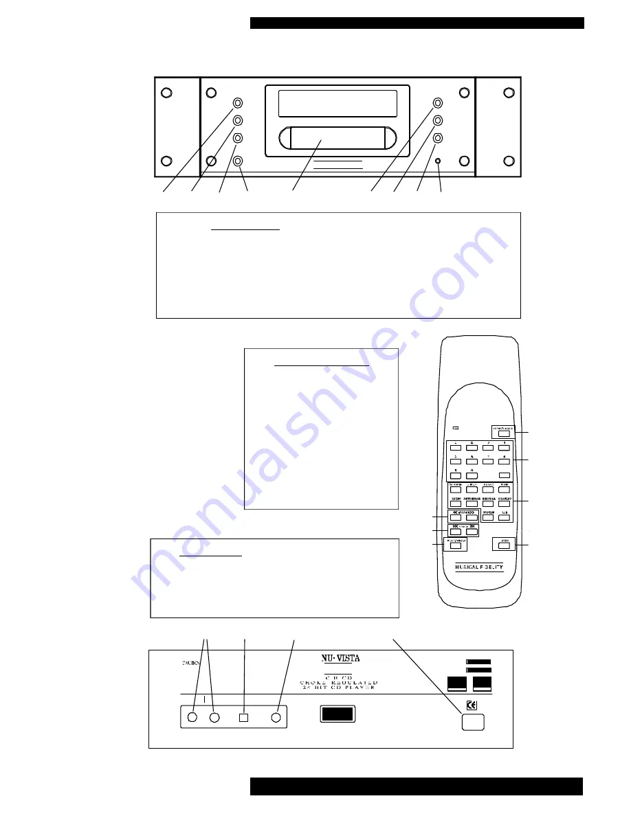 Musical Fidelity Nuvista 3D CD Instructions For Use Manual Download Page 5