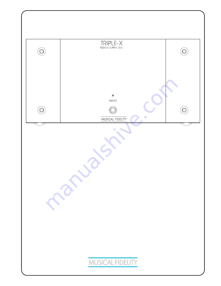 Musical Fidelity Triple-x Скачать руководство пользователя страница 1